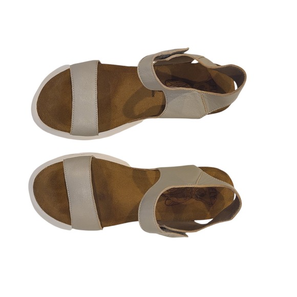 Fly London Gogo  Womens Gray Wedges Platform Sandals Shoes  39 EU 8 - 8.5 US - Picture 7 of 12